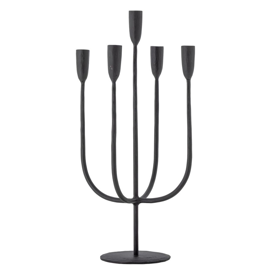 Bloomingville Izma Metal Candle Holder Black New