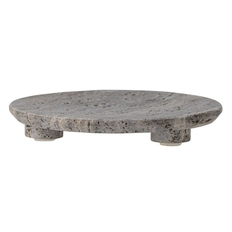 Bloomingville Margaret Travertine Tray Grey Wholesale