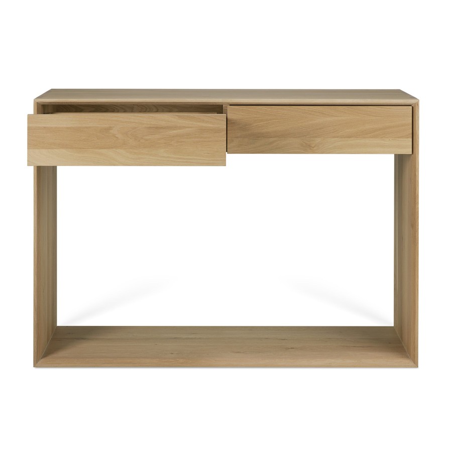 Ethnicraft Ethnicraft Oak Nordic 2 Drawers Console Wholesale