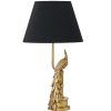 Trit House Peacock Table Lamp Black Wholesale