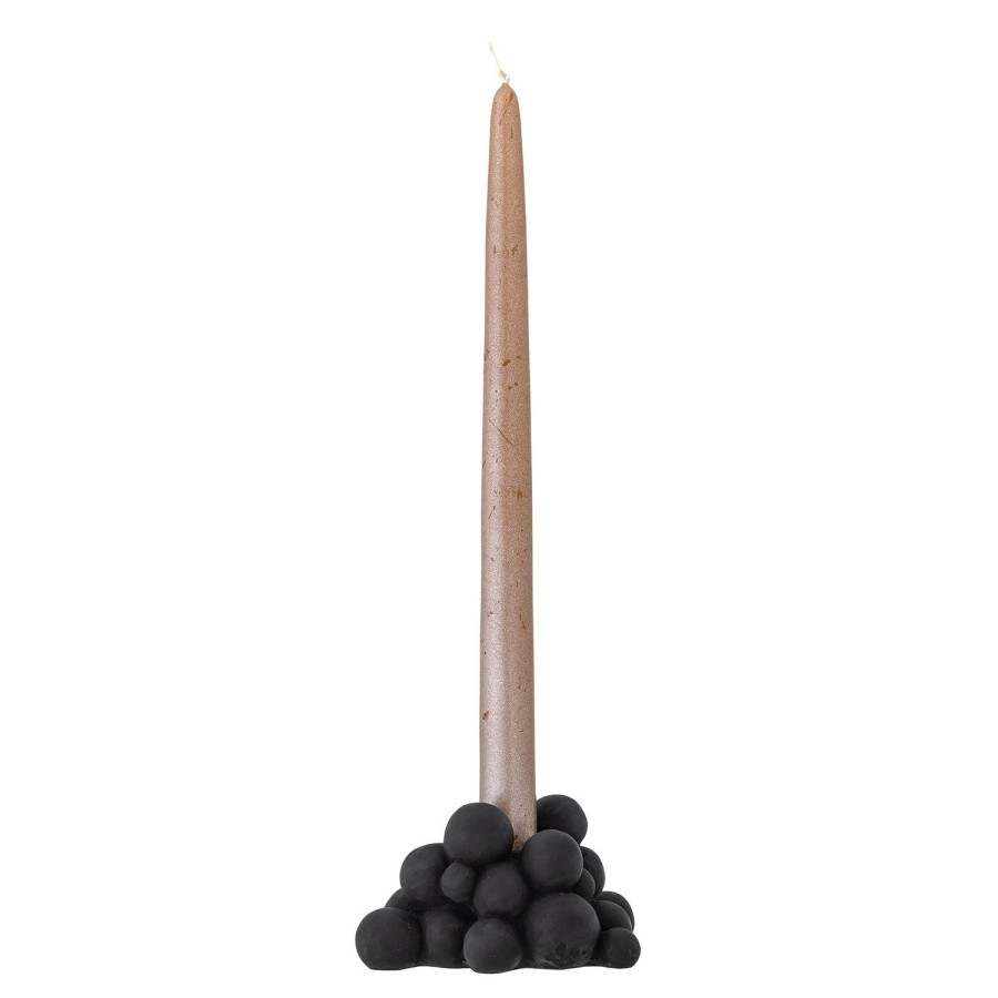 Bloomingville Betial Cement Candlestick Black Wholesale