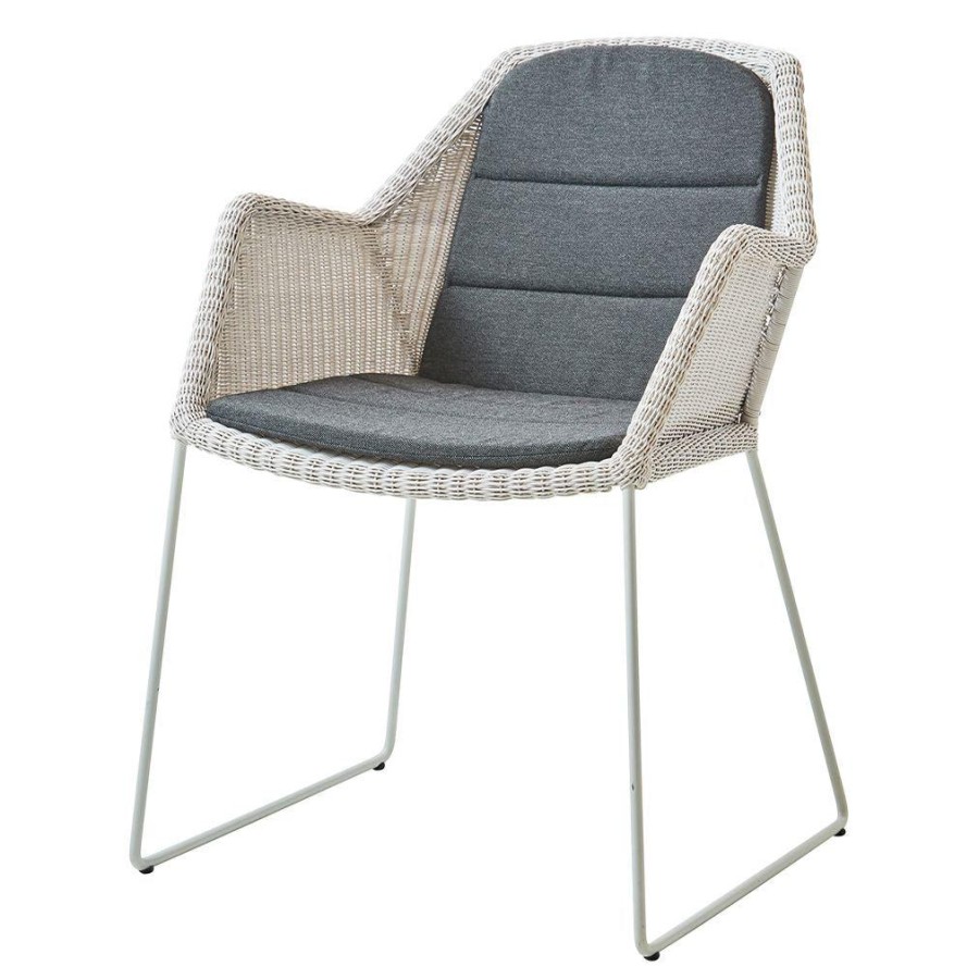 Caneline Breeze Dining Chair- Sled Leg Best