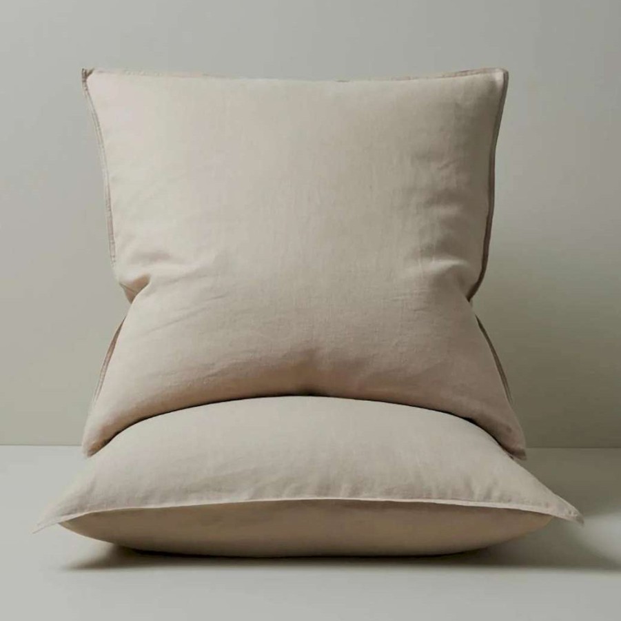 Trit House Ravel French Flax Linen Pillowcase - Set Of 2 Online