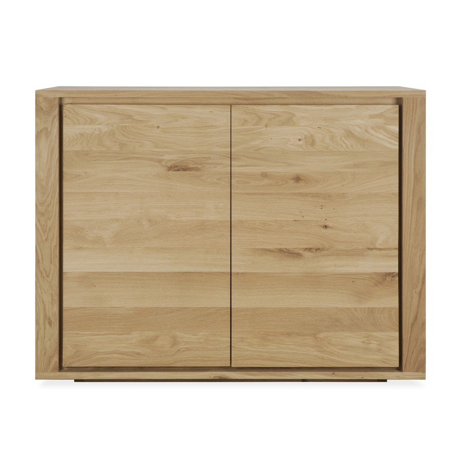 Ethnicraft Ethnicraft Oak Shadow 2 Doors Sideboard Natural Oak Best