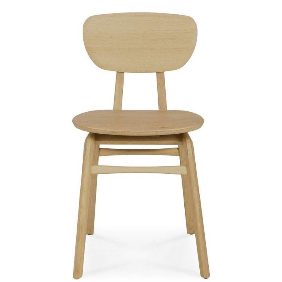 Ethnicraft Ethnicraft Oak Pebble Dining Chair Natural Oak Clearance