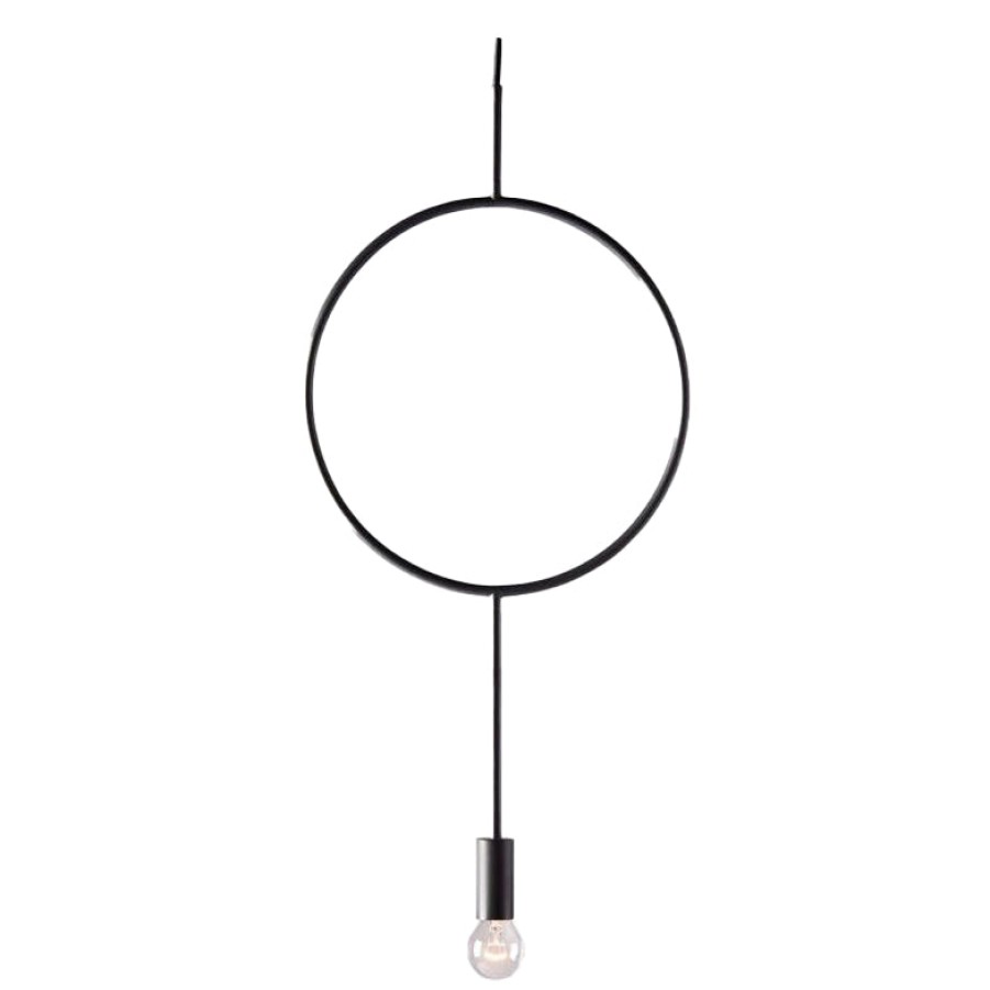 Northern Circle Pendant Lamp Black Best