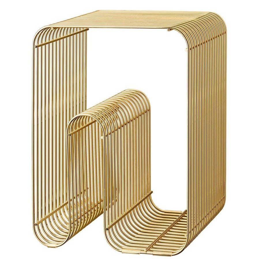 AYTM Curva Stool/Shelf Gold Best