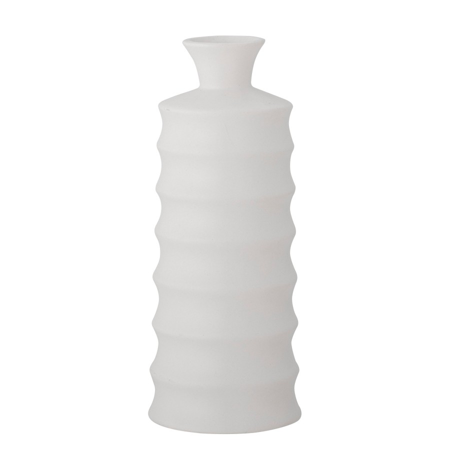 Bloomingville Kip Stoneware Vase White Wholesale