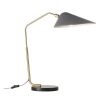 Trit House Annika Desk Lamp Grey/Brass Clearance