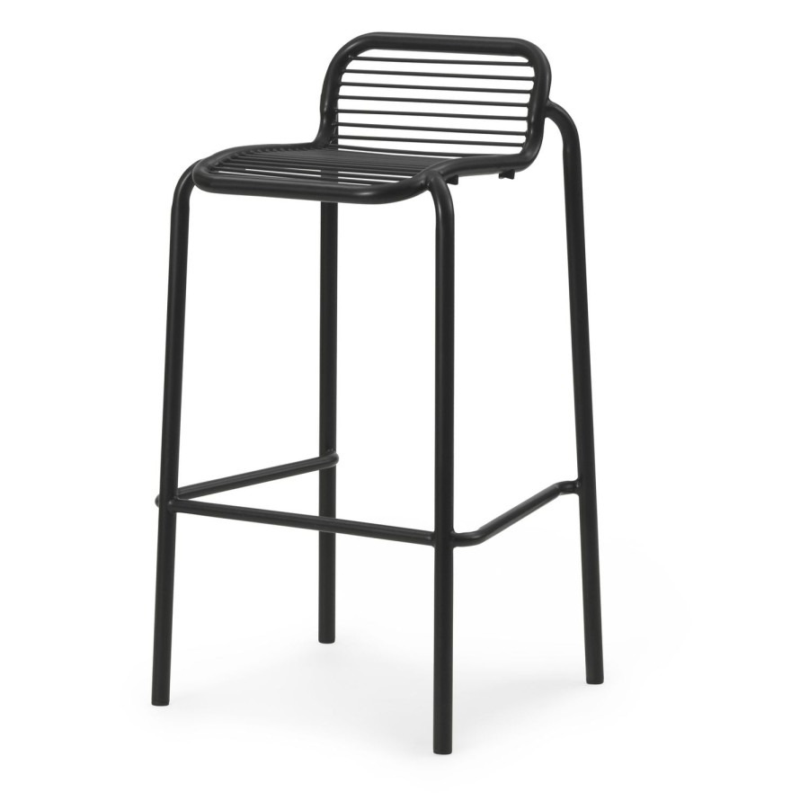 Normann Copenhagen Vig Metal Bar Stool Best