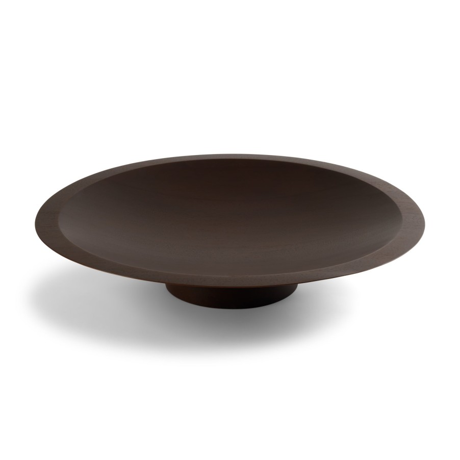 Ethnicraft Ethnicraft Mahogany Satellite Bowl Dark Brown Clearance