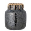 Bloomingville Janel Ceramic Vase Black Clearance