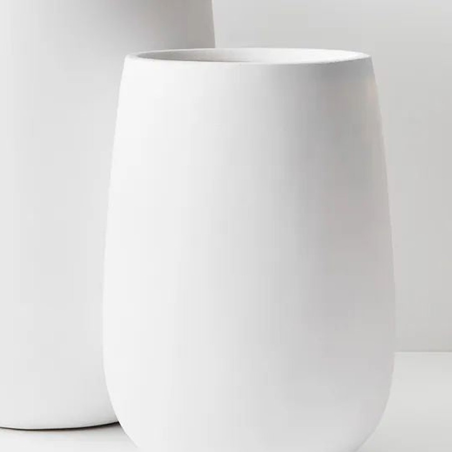 Trit House Sol Pot - Set Of 2 White Best