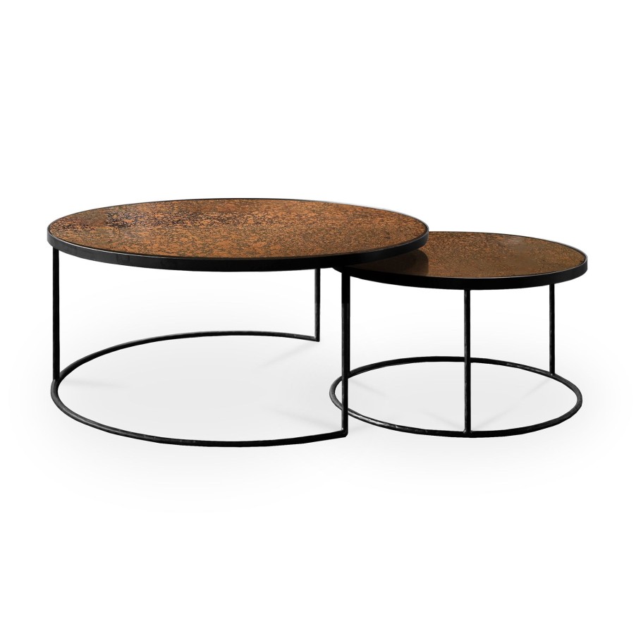 Ethnicraft Ethnicraft Nesting Coffee Table - Set Of 2 Hot