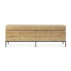 Ethnicraft Ethnicraft Oak Ligna 4 Doors 4 Drawers Sideboard Wholesale