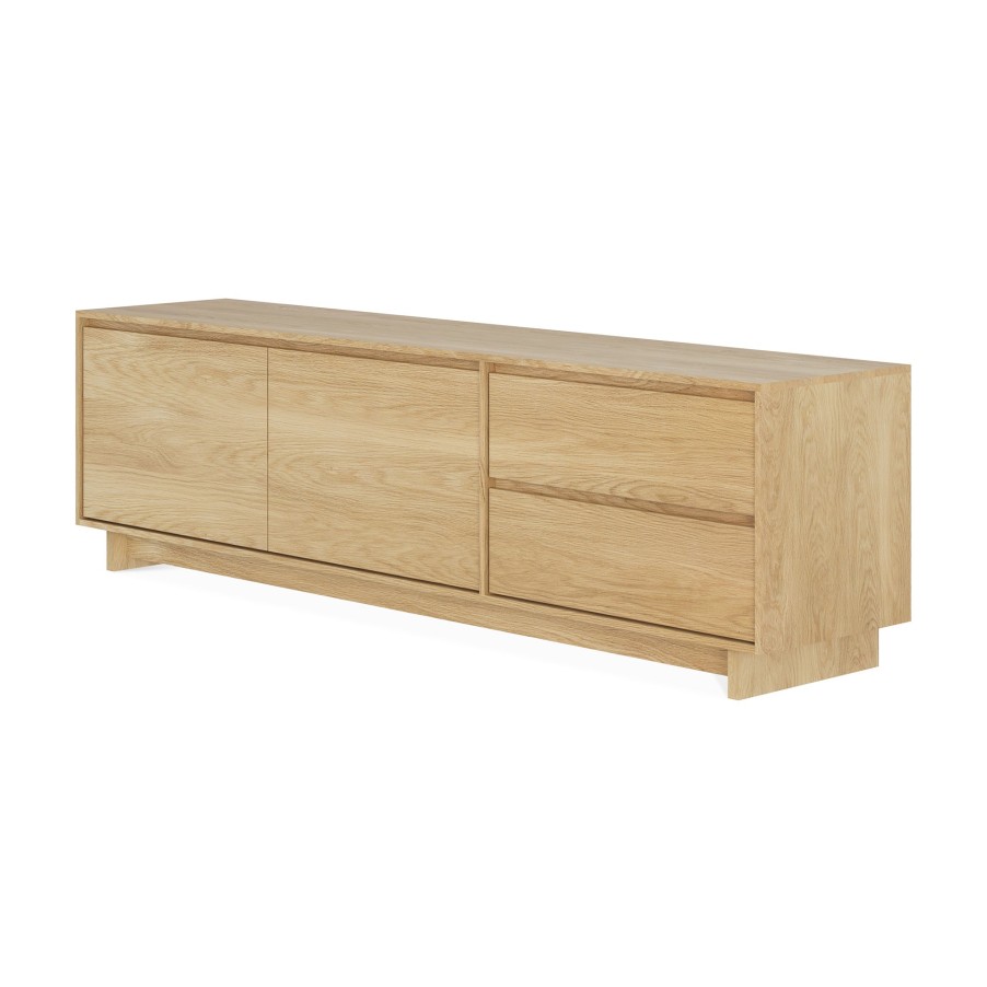 Ethnicraft Ethnicraft Oak Wave Tv Unit Natural Oak Best