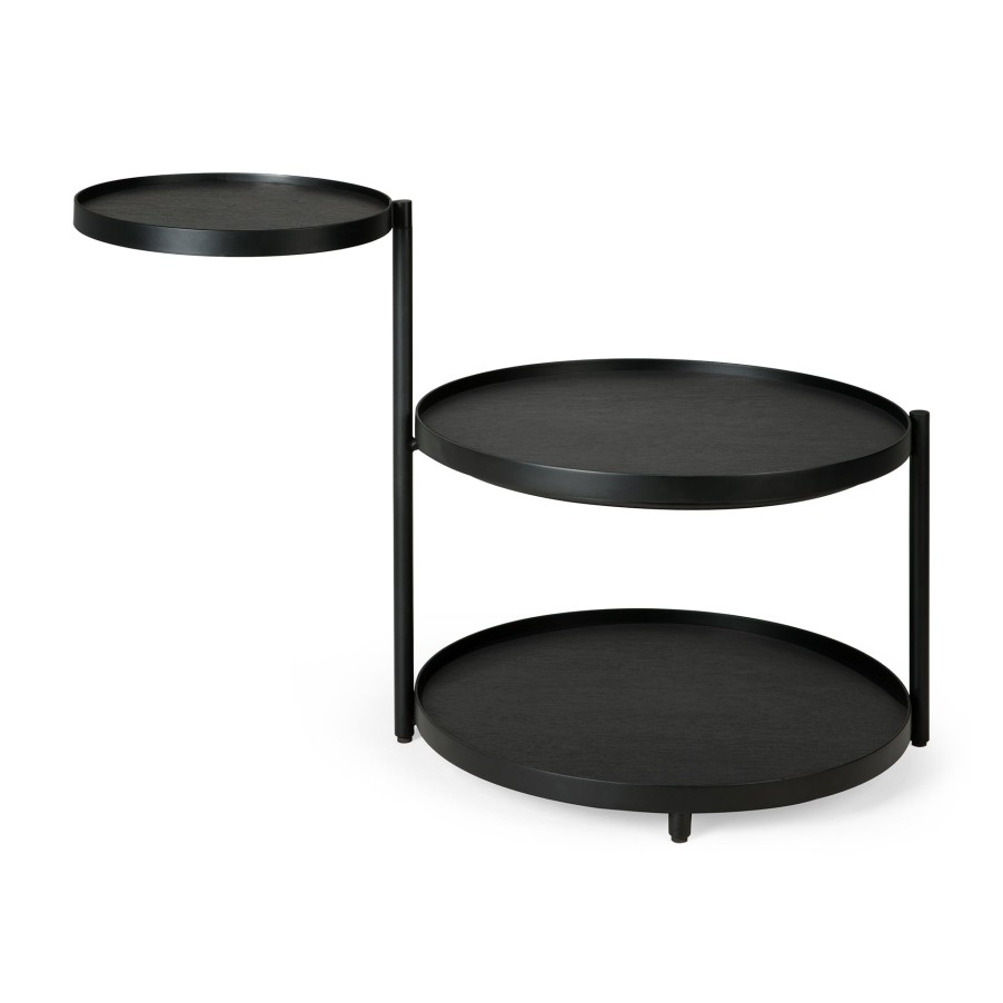 Ethnicraft Ethnicraft Swivel Tray Side Table Black Wholesale