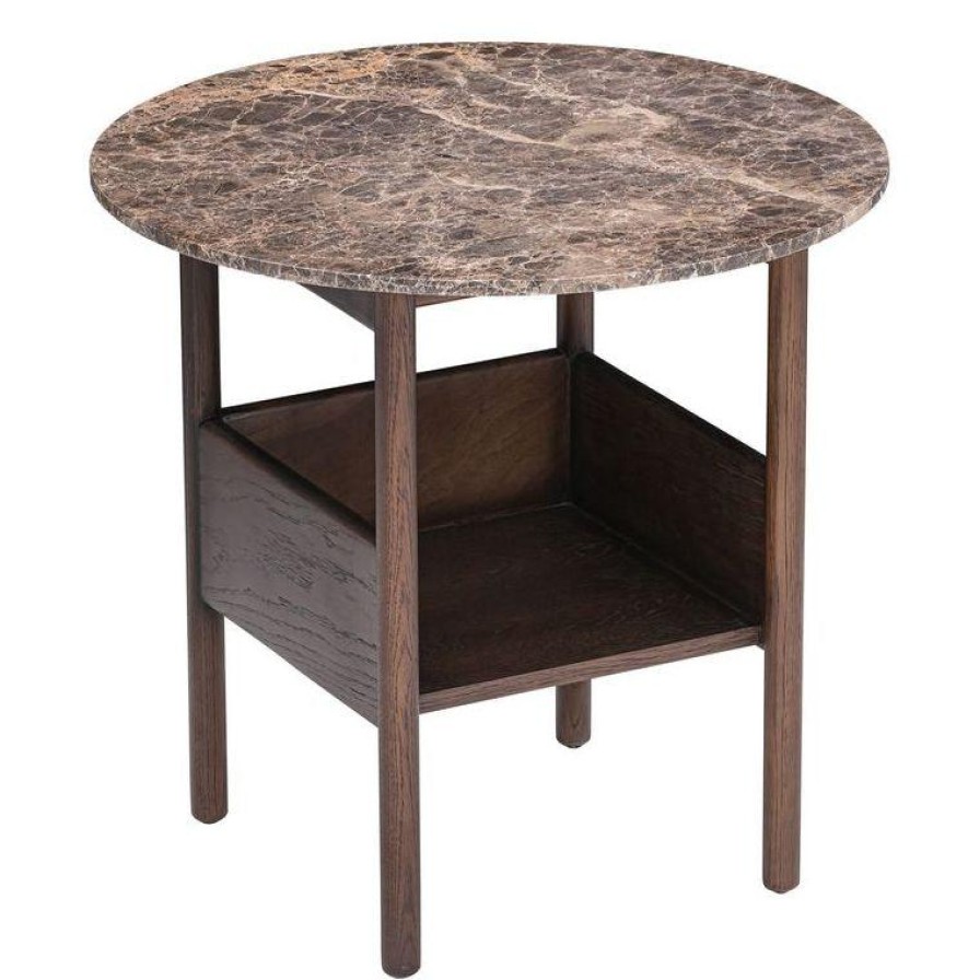 Wendelbo Collect Round Side Table Dark Brown Online