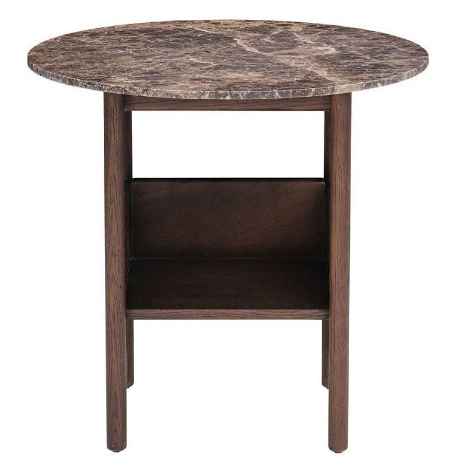 Wendelbo Collect Round Side Table Dark Brown Online