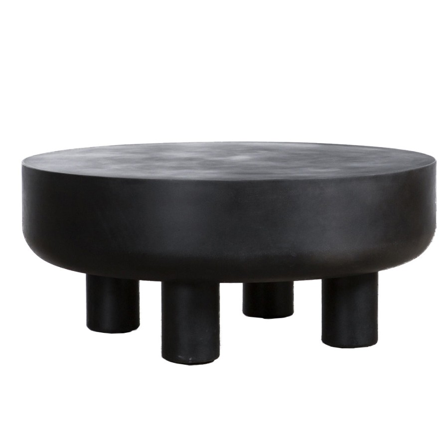 Trit House Brooklyn Coffee Table Black Concrete Online