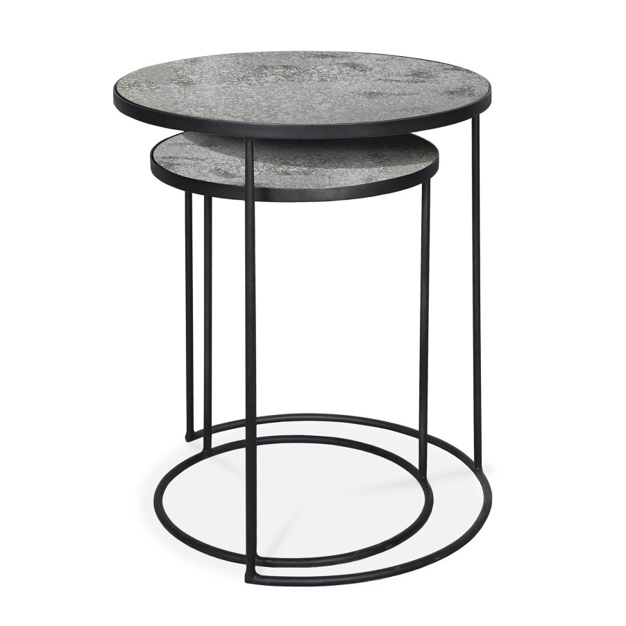 Ethnicraft Ethnicraft Nesting Side Table - Set Of 2 Online