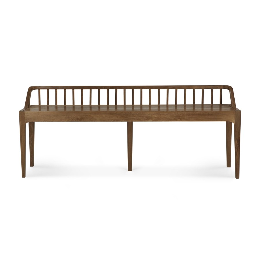 Ethnicraft Ethnicraft Reclaimed Spindle Bench Teak Clearance