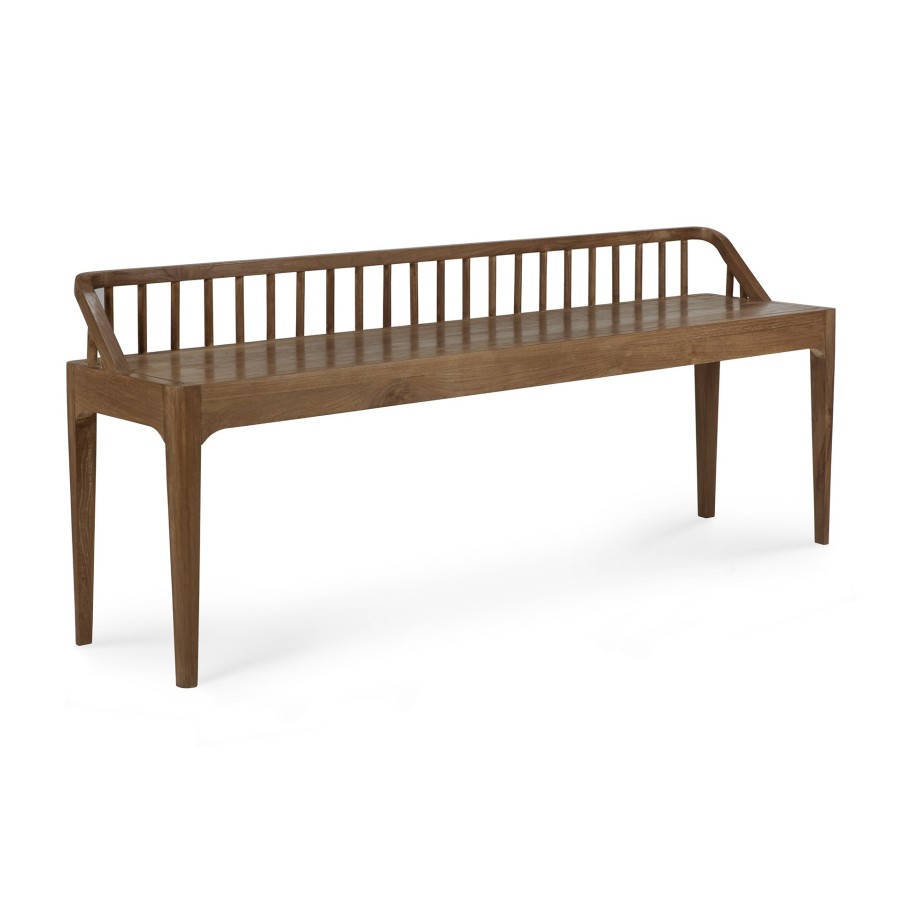 Ethnicraft Ethnicraft Reclaimed Spindle Bench Teak Clearance