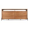 dBodhi Dbodhi Outline Dresser - 4 Drawers/1 Open Rack Teak Wholesale