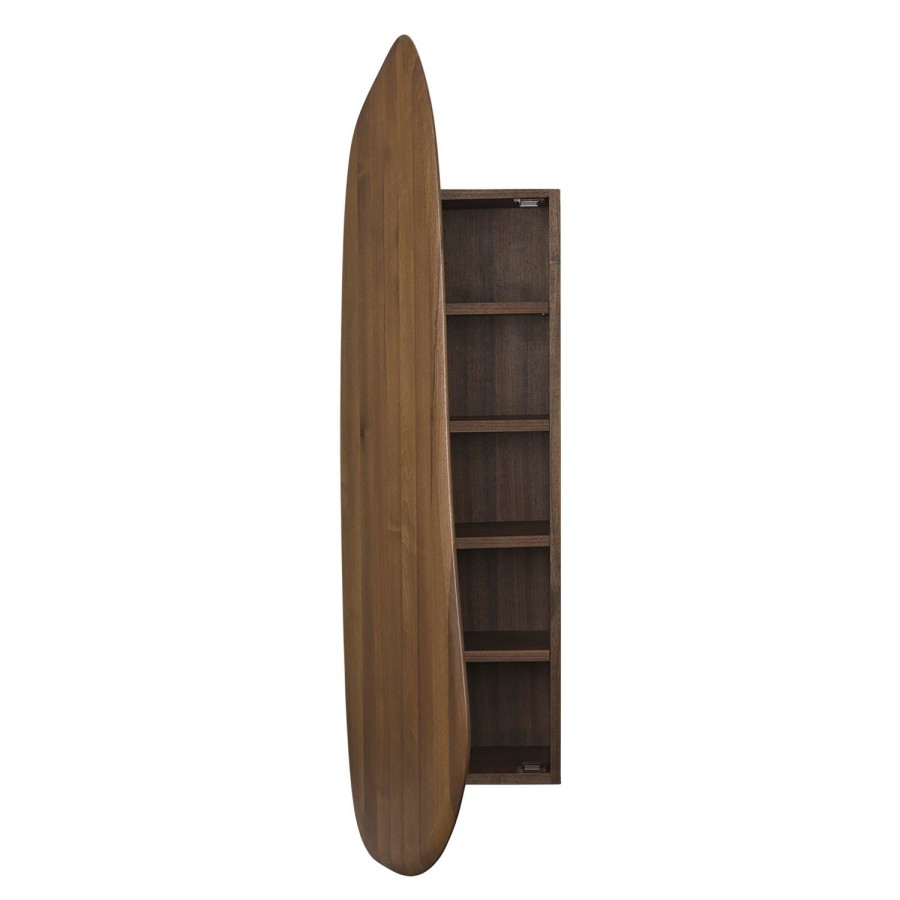 Ferm Living Feve Wall Cabinet Walnut Clearance