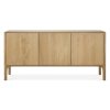 Ethnicraft Ethnicraft Oak Pi Sideboard - 3 Doors Natural Oak Clearance