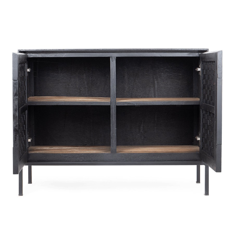 dBodhi Dbodhi Karma Low Dresser - 2 Doors Charcoal Hot