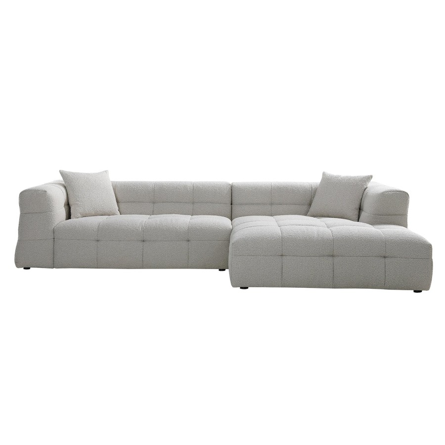 Trit House Tilly L Shape Sofa Yarra Cream Boucle Online