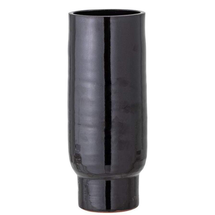 Bloomingville Vefa Terracotta Vase Black Best