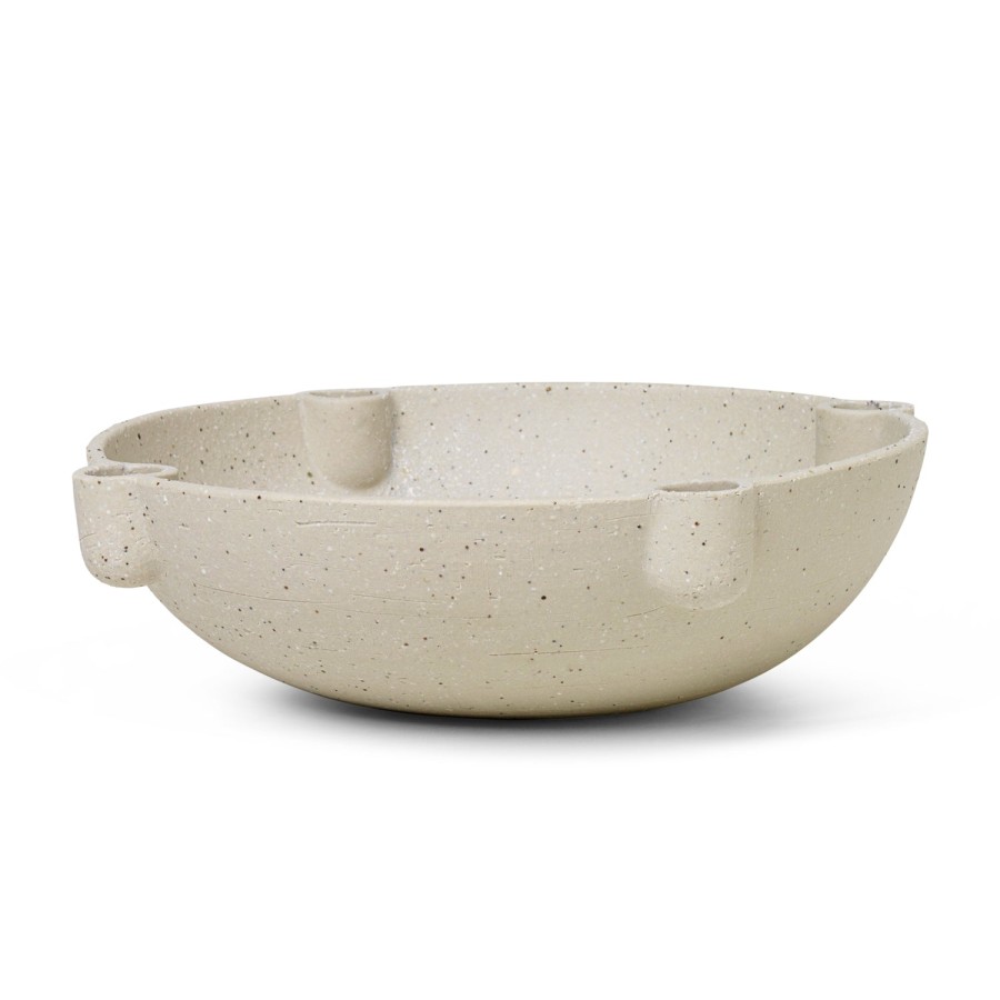 Ferm Living Bowl Candle Holder - Large Clearance