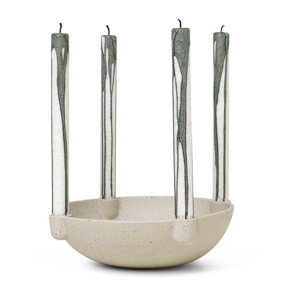 Ferm Living Bowl Candle Holder - Large Clearance