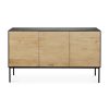 Ethnicraft Ethnicraft Oak Blackbird Sideboard - 3 Doors Natural Oak New