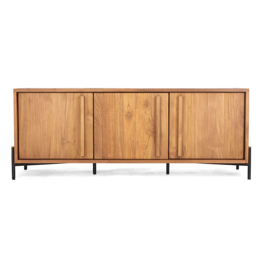 dBodhi Dbodhi Outline Short Dresser - 3 Doors Teak New