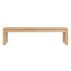 Ethnicraft Ethnicraft Oak Straight Bench Best