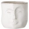 Bloomingville Ignacia Stoneware Flowerpot White Wholesale