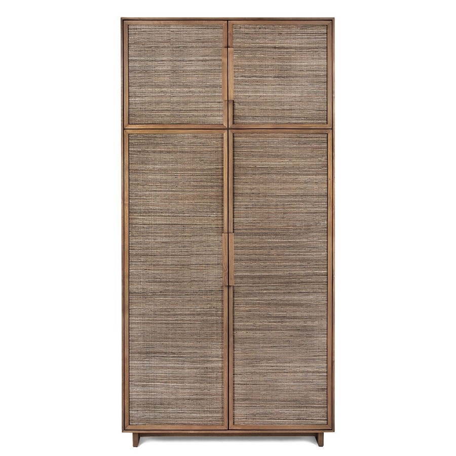 dBodhi Dbodhi Hopper Wardrobe - 4 Doors Teak Best