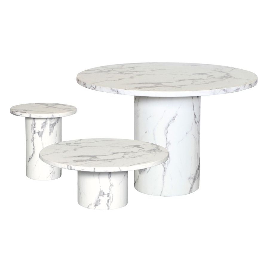 Trit House Merano Dining Table White Marble Online