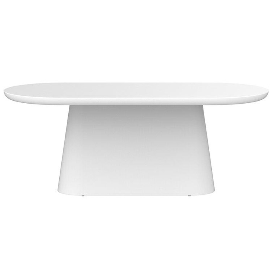 Trit House Anderson Dining Table White Concrete Hot