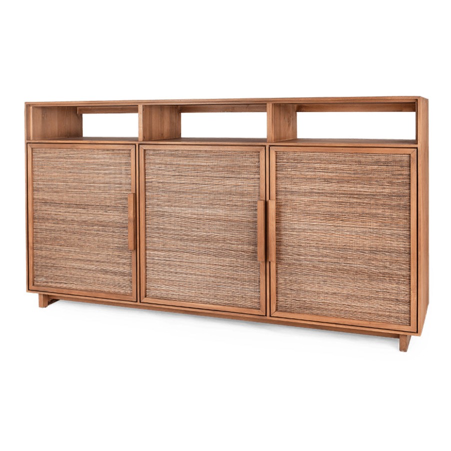 dBodhi Dbodhi Hopper High Dresser - 3 Doors Teak Wholesale