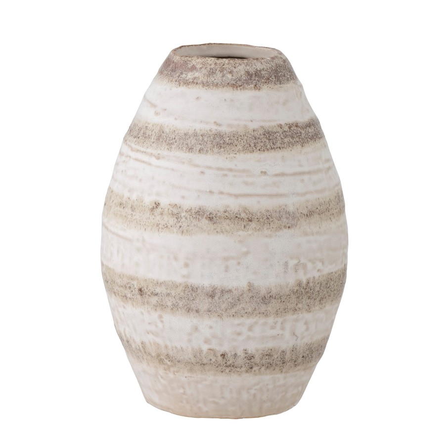 Bloomingville Evie Vase - Brown Glass Nature Clearance