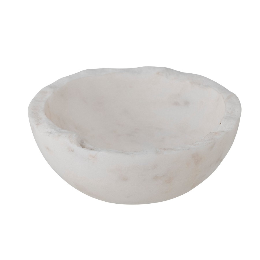 Bloomingville Malta Marble Bowl White Wholesale