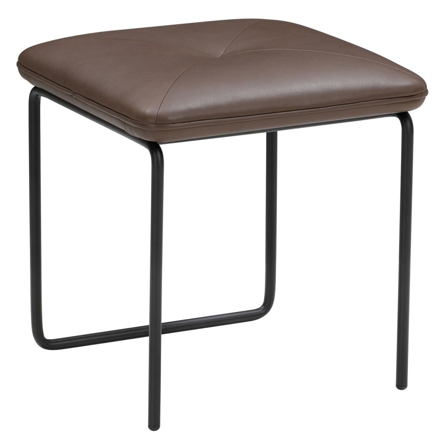 Wendelbo Tip Toe Bench - Small Marrone Parma Leather Wholesale