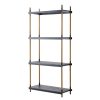 Caneline Frame Shelving System - 4 Shelves Best