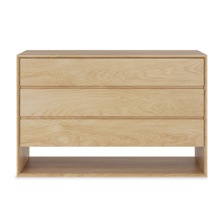 Ethnicraft Ethnicraft Oak Nordic Chest Of 3 Drawers Natural Oak Wholesale