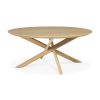 Ethnicraft Ethnicraft Oak Mikado Round Coffee Table Natural Oak Best