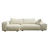 Wendelbo Pontone L-Shape Sofa White Boucle-Cuddle 02 Best